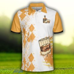 Golfing And Drinking Solve My Problems, Argyle Pattern Whisky, Wine Golf Shirt Polo Shirt - Golfing And Drinking Solve My Problems Polo Shirt, Argyle Pattern Whisky Polo Shirt, Wine Golf Shirt For Men_3