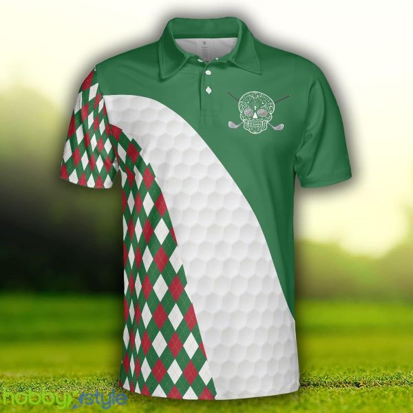 Golfing Without Tacos Is Just Walking On The Grass, Colorful Argyle Pattern Golf Shirt, Funny Golf Shirt Polo Shirt - Golfing Without Tacos Is Just Walking On The Grass Polo Shirt, Colorful Argyle Pattern Golf Shirt, Funny Golf Shirt_3