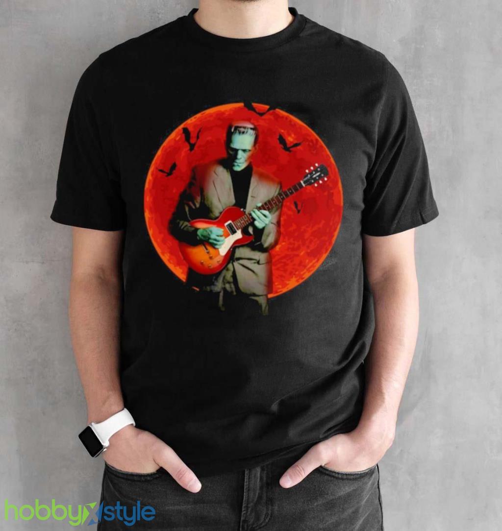Guitars Frankenguitar Frankenstein Halloween Franken T Shirt Guitars Frankenguitar Frankenstein Halloween Franken T Shirt Product Photo 2