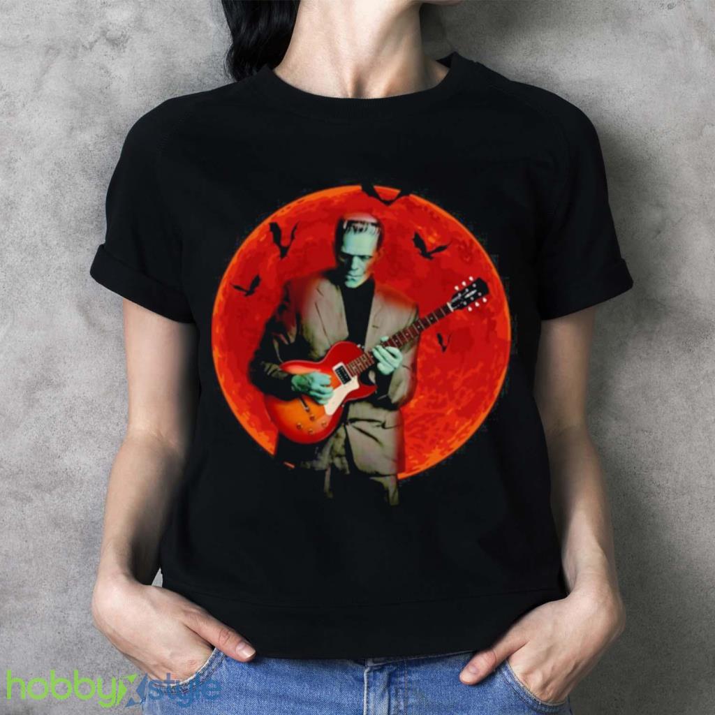 Guitars Frankenguitar Frankenstein Halloween Franken T Shirt Guitars Frankenguitar Frankenstein Halloween Franken T Shirt Product Photo 3