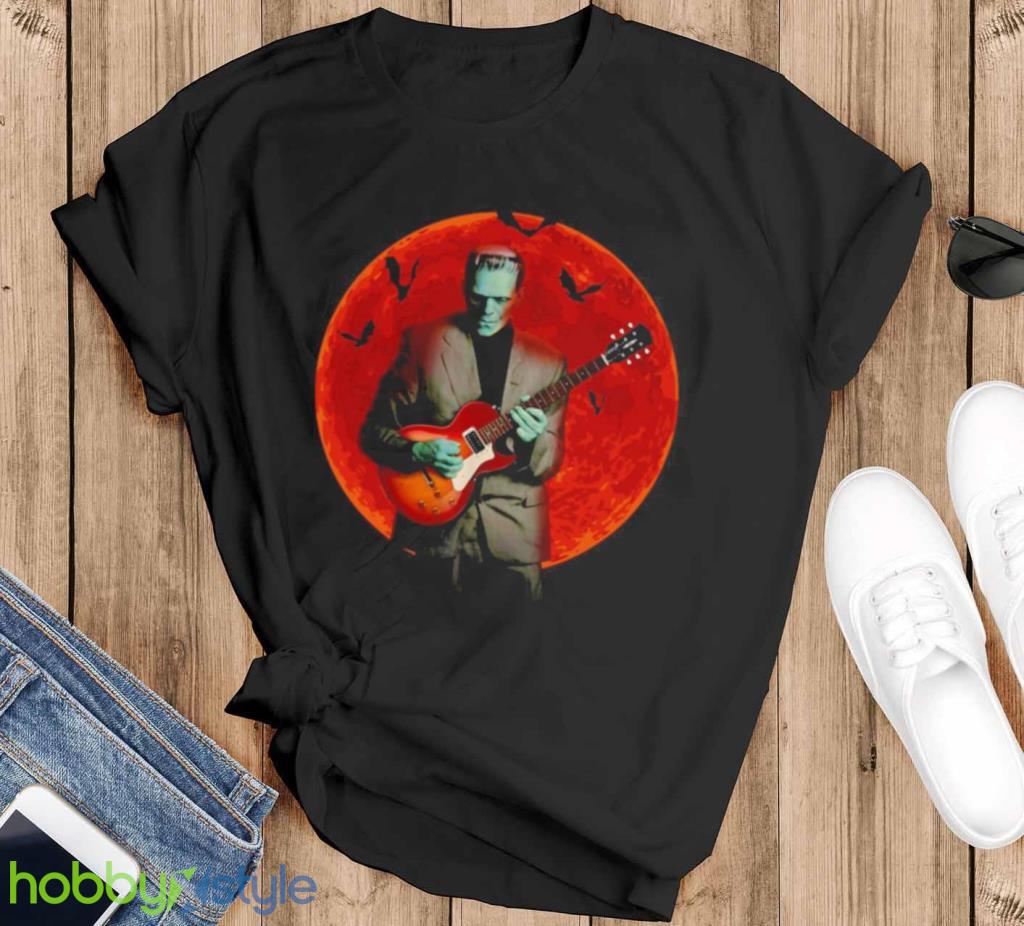 Guitars Frankenguitar Frankenstein Halloween Franken T Shirt Product Photo 1