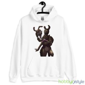 Gumchew Springtrap Vs Malhare New Shirt - White Ladies Tank Top
