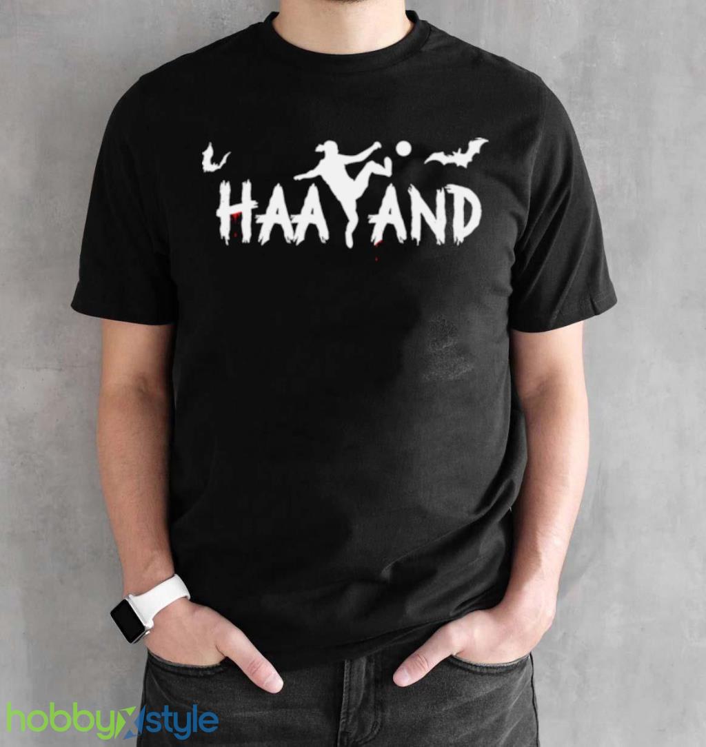 Haaland Erling Haaland Halloween Shirt Haaland Erling Haaland Halloween Shirt Product Photo 2