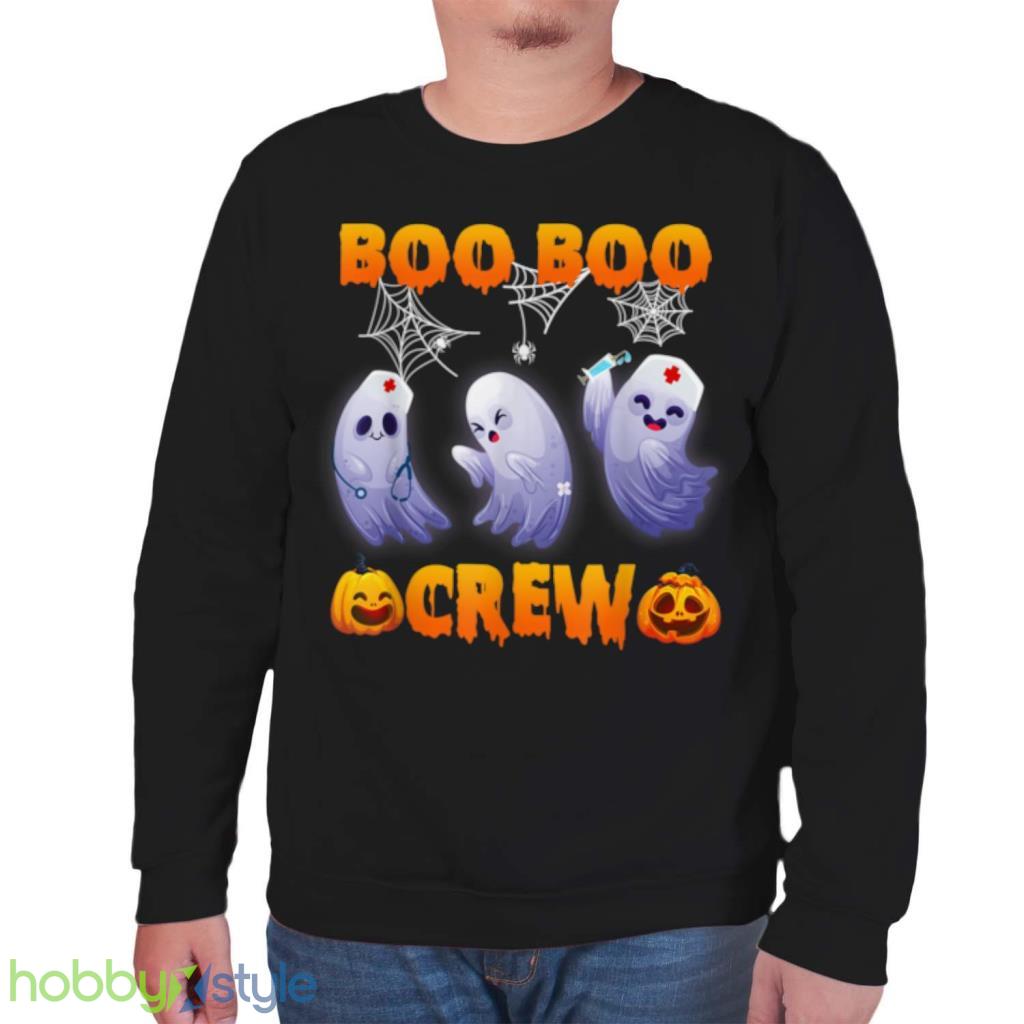 Halloween Boo Boo Crew Nurse Ghost Scared Mummy Zombie T Shirt Halloween Boo Boo Crew Nurse Ghost Scared Mummy Zombie T Shirt Product Photo 7