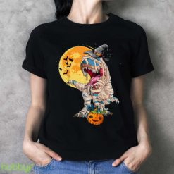 Halloween Boys Dinosaur T Rex Mummy Witch Hat Pumpkin Candy T Shirt Product Photo 3