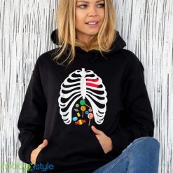 Halloween Candy Skeleton T Shirt Product Photo 6