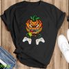 Halloween Costume Jack O Lantern Gamer Boys Kids Men Funny T Shirt Product Photo 1