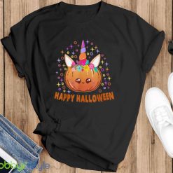 Halloween Cute Unicorn Pumpkin Costume Happy Halloween T Shirt Product Photo 1