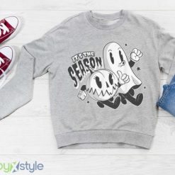 Halloween Ghost And Pumpkin Funny T Shirt Product Photo 3