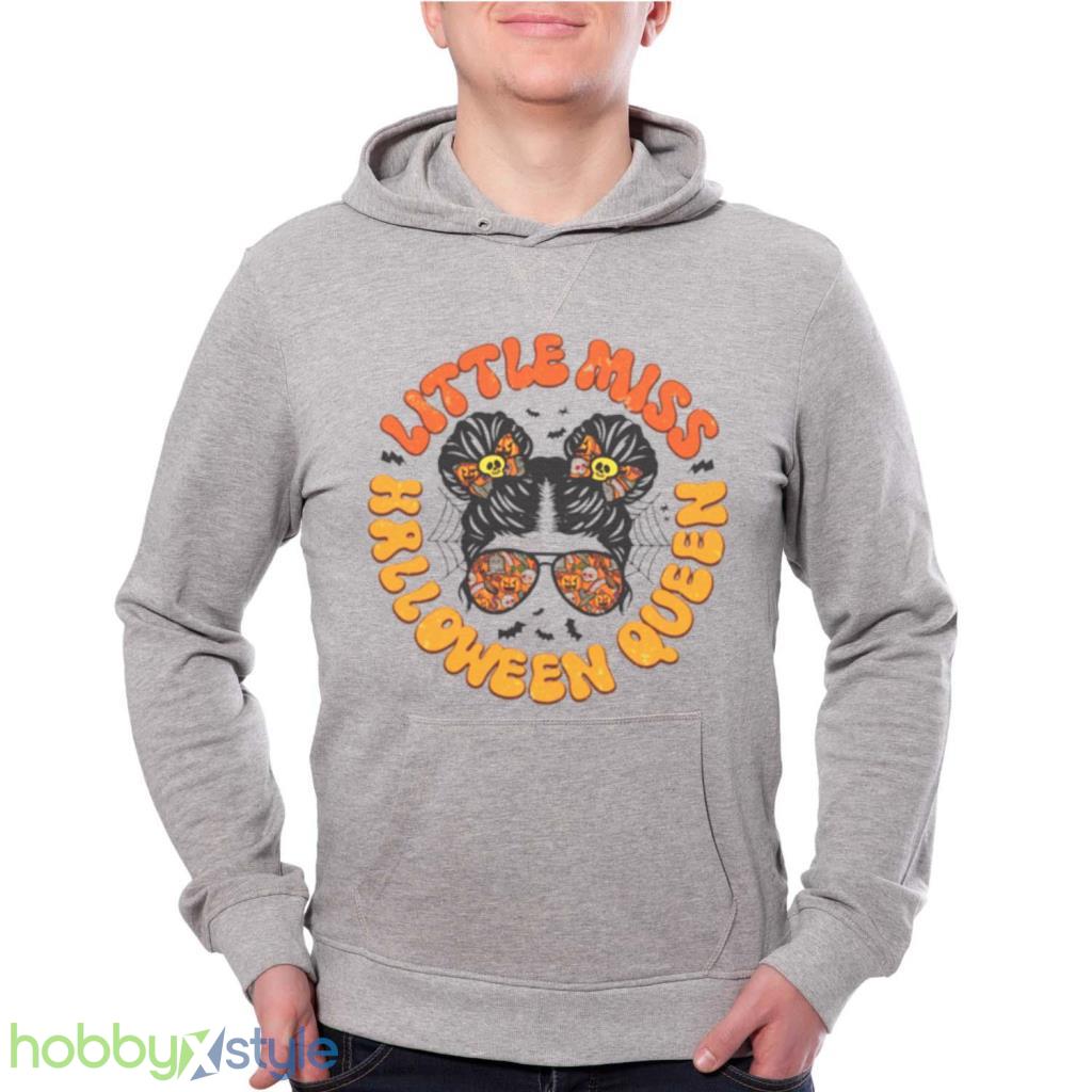 Halloween Queen Messy Bun Spooky Mini Shirt Product Photo 1