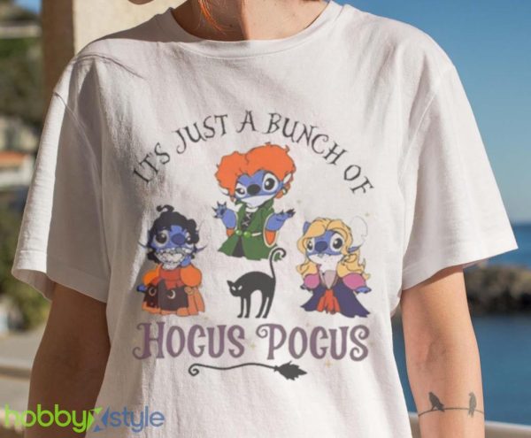 Halloween Stitch In Hocus Pocus Costume Shirt Product Photo 7
