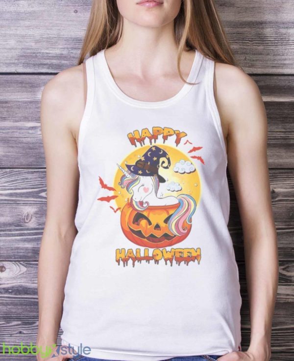 Halloween Unicorn Pumpkin Shirt Product Photo 5
