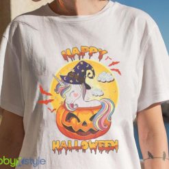 Halloween Unicorn Pumpkin Shirt Product Photo 7