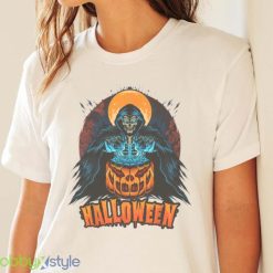 Halloween With Pumpkin Grim Reaper Grim Reaper Men Women T Shirt Product Photo 4