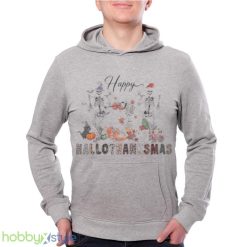 Happy Hallothanksmas Skeleton Happy Halloween T Shirt Product Photo 1