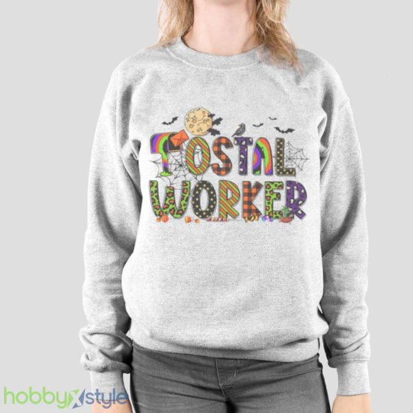 Happy Halloween Postal Worker Post Office Shirt Product Photo 2