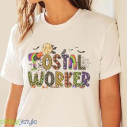 Happy Halloween Postal Worker Post Office Shirt Product Photo 4