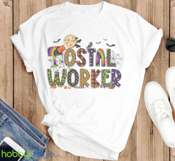 Happy Halloween Postal Worker Post Office Shirt Product Photo 6