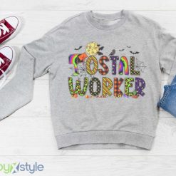Happy Halloween Postal Worker Post Shirt Product Photo 3