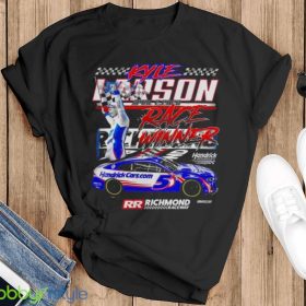 hendrick Motorsports 2023 Kyle Larson #5 Spring Richmond Race Win Shirt - Men Black Hoodie