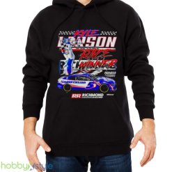 hendrick Motorsports 2023 Kyle Larson #5 Spring Richmond Race Win Shirt - Men Black Hoodie