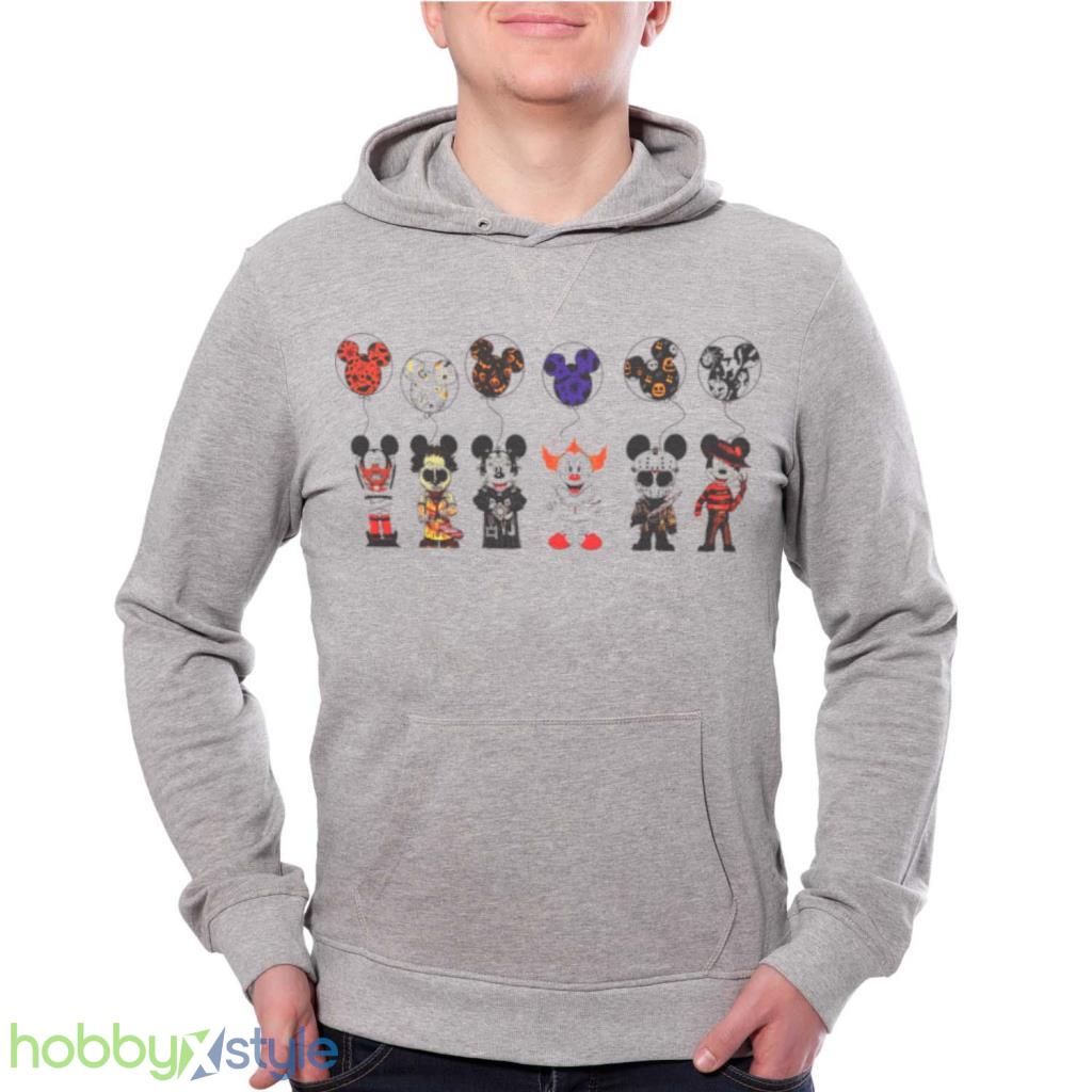 Horror Characters Disney Halloween Shirt Product Photo 1