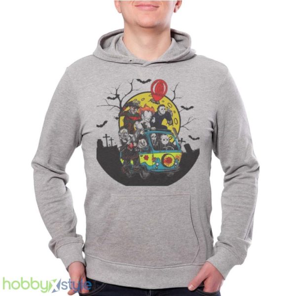 Horror Movie Characters Halloween Shirt Product Photo 2