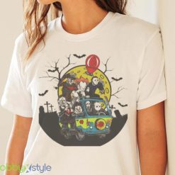 Horror Movie Characters Halloween Shirt Product Photo 4