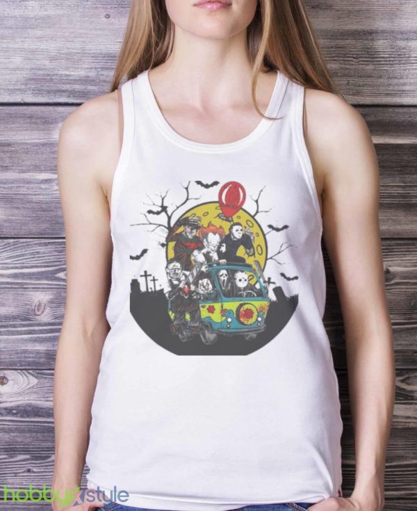 Horror Movie Characters Halloween Shirt Product Photo 5