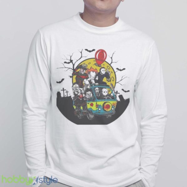 Horror Movie Characters Halloween Shirt Product Photo 6