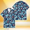 Houston Astros Dark Turquoise Hibiscus Navy Background 3D Hawaiian Shirt Gift For Fans Product Photo 2