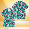 Houston Astros Pink Hibiscus Green Leaf Blue Background 3D Hawaiian Shirt Gift For Fans Product Photo 2
