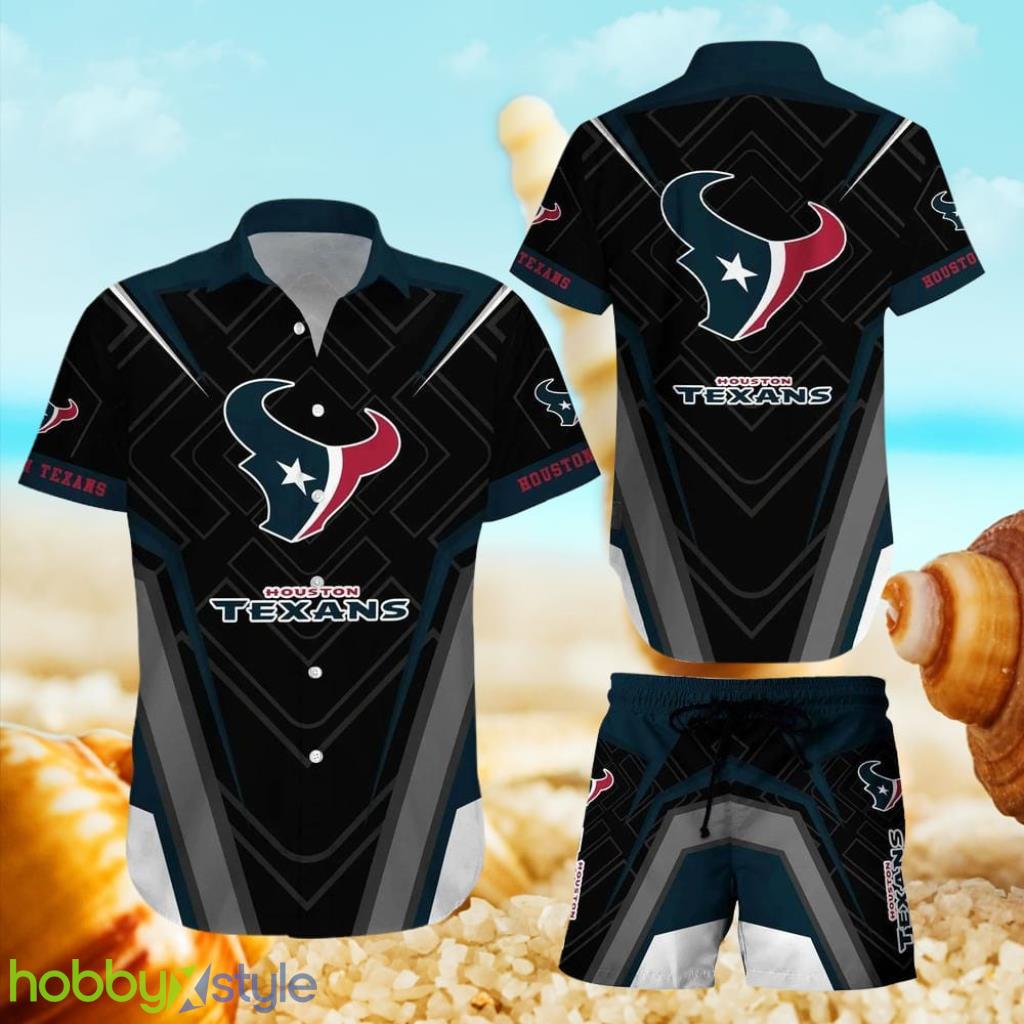 Houston Texans NFL Hawaiian Shirt And Short New Trends Summer Best Gift For Fans Product Photo 1