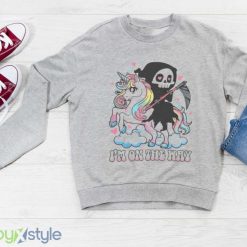 Im On The Way Happy Halloween Shirt Product Photo 3