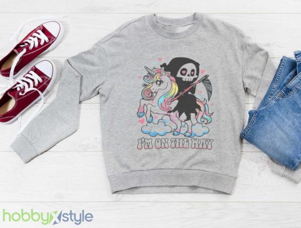 Im On The Way Happy Halloween Shirt Product Photo 3