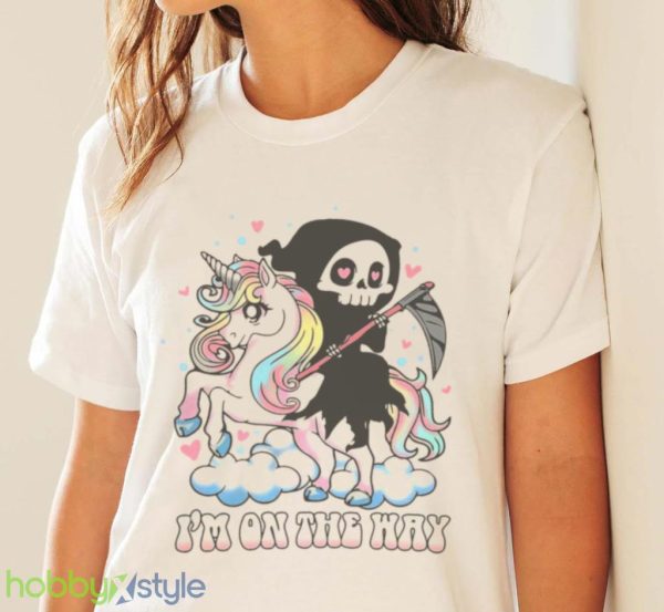 Im On The Way Happy Halloween Shirt Product Photo 4