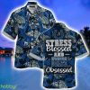 Indianapolis Colts NFL Hawaiian Shirt, Stress Blessed Obsessed Summer Beach Gift For Fans Colts Product Photo 1