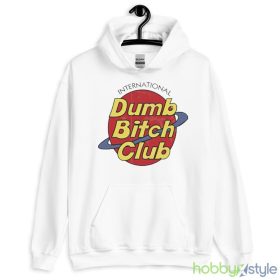 International Dumb Bitch Club T shirt - White Men T-Shirt
