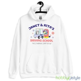 Janet and Rita’s driving school nice parking spot rita shirt - White Men T-Shirt