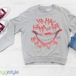 Joker Harley Quinn Ha Ha Ha Halloween Shirt Product Photo 3