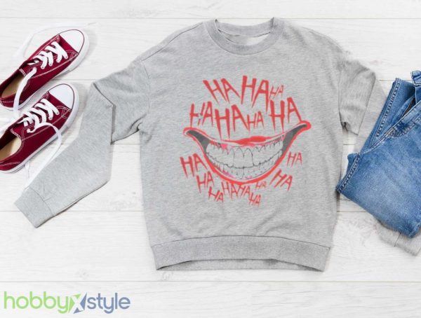 Joker Harley Quinn Ha Ha Ha Halloween Shirt Product Photo 3