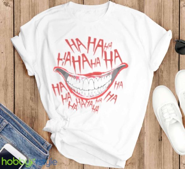 Joker Harley Quinn Ha Ha Ha Halloween Shirt Product Photo 6