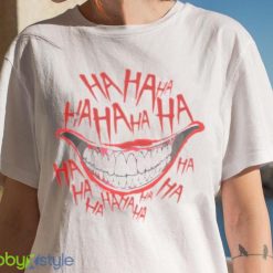 Joker Harley Quinn Ha Ha Ha Halloween Shirt Product Photo 7