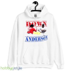 Jose Ramirez vs Tim Anderson down goes Anderson shirt - White Ladies Tank Top