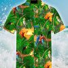 Jungle Parrots green 3D Hawaiian Shirt Summer Gift For Men And Women - Jungle Parrots green_2