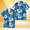 Kansas City Royals White Hibiscus Turquoise Banana Leaf Navy Background 3D Hawaiian Shirt Gift For Fans Product Photo 2