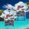 Kawasaki CH47J Chinook Helicopter Hawaiian Shirt Summer Beach Gift For Men And Women - Kawasaki CH47J Chinook Helicopter Hawaiian Shirt, Japanese Helicopter Shirt Men_2