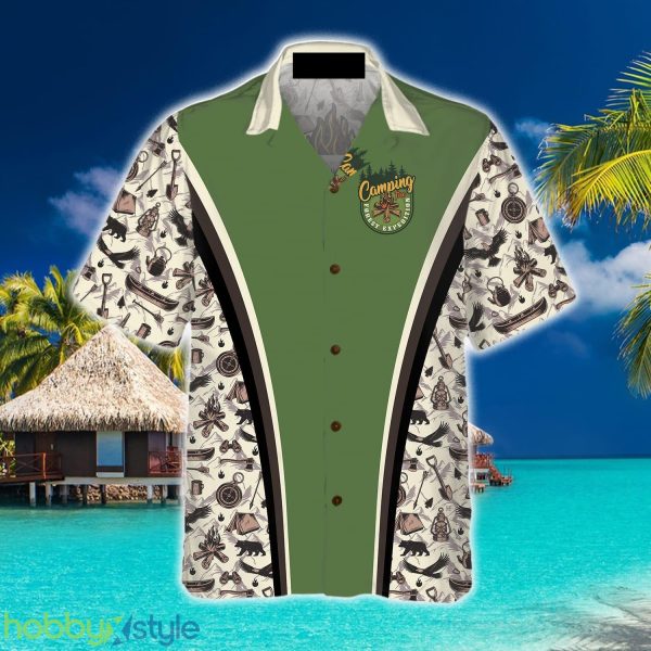 Keep Calm & Go Camping Hawaiian Shirt Summer Beach Gift For Men And Women - Keep Calm & Go Camping Hawaiian Shirt_2