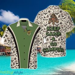 Keep Calm & Go Camping Hawaiian Shirt Summer Beach Gift For Men And Women - Keep Calm & Go Camping Hawaiian Shirt_3