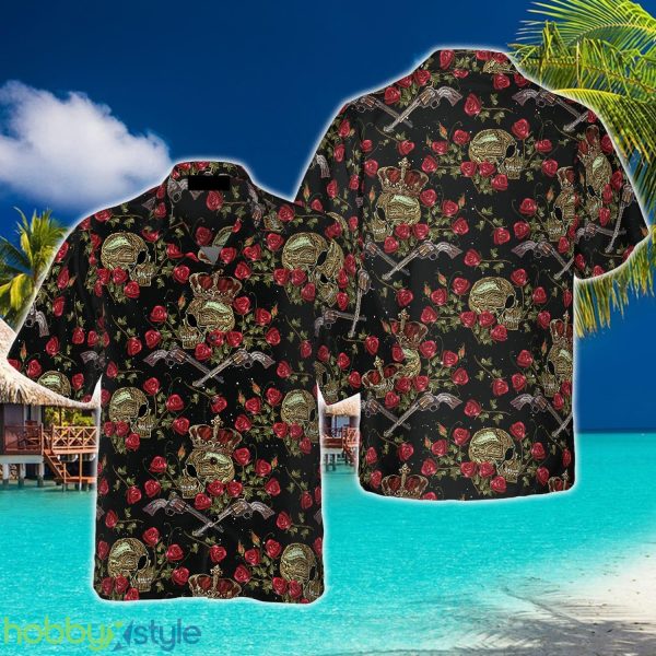 King Of Pirates In Crown Hawaiian Shirt Aloha Summer For Men And Women Gift - King Of Pirates In Crown Hawaiian Shirt_1